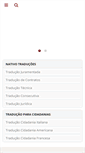 Mobile Screenshot of nativotraducoes.com.br