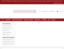 Tablet Screenshot of nativotraducoes.com.br